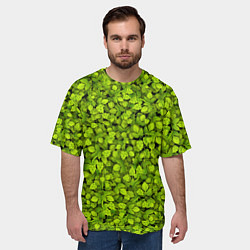 Футболка оверсайз мужская Хмель, цвет: 3D-принт — фото 2
