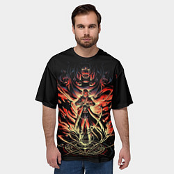 Футболка оверсайз мужская СТАЛЬНОЙ АЛХИМИК, цвет: 3D-принт — фото 2