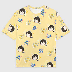 Мужская футболка оверсайз Чиби Чжун Ли