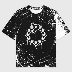 Мужская футболка оверсайз 7 СМЕРТНЫХ ГРЕХОВ МЕЛИОДАС