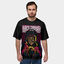 Футболка оверсайз мужская BLACK SABBATH, цвет: 3D-принт — фото 2