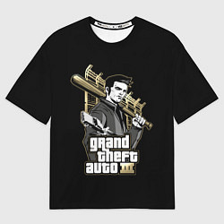 Футболка оверсайз мужская Клод GTA 3, цвет: 3D-принт