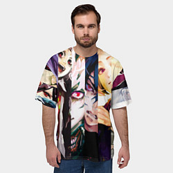 Футболка оверсайз мужская Гульи из 20 района, цвет: 3D-принт — фото 2