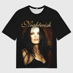 Футболка оверсайз мужская Nightwish, цвет: 3D-принт