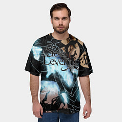 Футболка оверсайз мужская Solo leveling, цвет: 3D-принт — фото 2