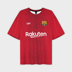 Футболка оверсайз мужская FC Barcelona Goalkeeper 202122, цвет: 3D-принт