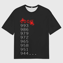 Футболка оверсайз мужская 1000 - 7 Tokyo Ghoul, цвет: 3D-принт