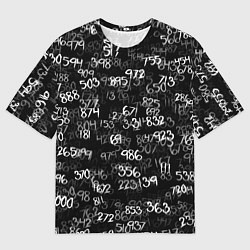 Футболка оверсайз мужская Минус семь, цвет: 3D-принт