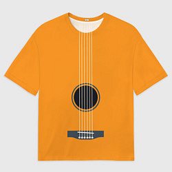 Мужская футболка оверсайз ГИТАРА