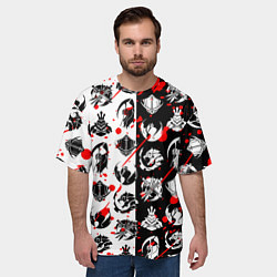 Футболка оверсайз мужская SOLO LEVELING ГИЛЬДИИ, цвет: 3D-принт — фото 2