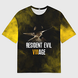 Мужская футболка оверсайз RESIDENT EVIL VILLAGE LADY DIMITRESCU Z