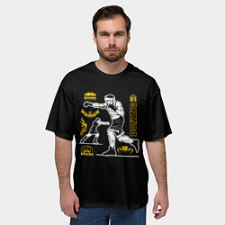 Футболка оверсайз мужская BOXING, цвет: 3D-принт — фото 2