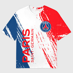 Мужская футболка оверсайз ФК ПСЖ FC PSG PARIS SG