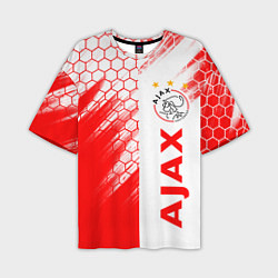 Мужская футболка оверсайз FC AJAX AMSTERDAM ФК АЯКС