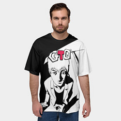 Футболка оверсайз мужская GTO, цвет: 3D-принт — фото 2