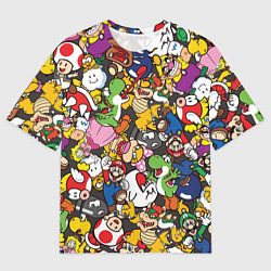 Мужская футболка оверсайз Capcom World