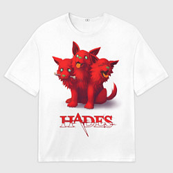 Футболка оверсайз мужская Hades wolf, цвет: 3D-принт