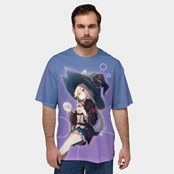 Футболка оверсайз мужская Убивая слизней 300, цвет: 3D-принт — фото 2