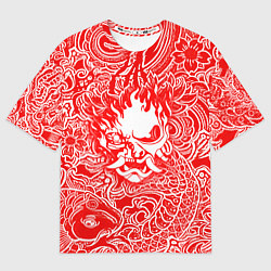 Мужская футболка оверсайз Samurai