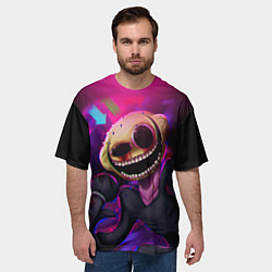 Футболка оверсайз мужская Friday Night Funkin монстр, цвет: 3D-принт — фото 2