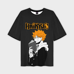 Мужская футболка оверсайз Шоё Хината Haikyuu!!