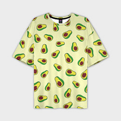 Мужская футболка оверсайз Авокадо Avocado