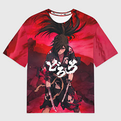Футболка оверсайз мужская Dororo Poster Дороро Постер Z, цвет: 3D-принт