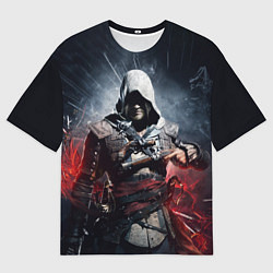 Футболка оверсайз мужская Assassins Creed 4: Black Flag, цвет: 3D-принт