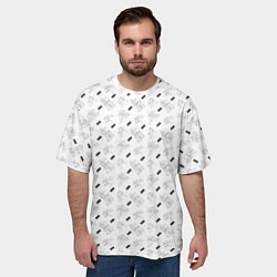 Футболка оверсайз мужская JUDO, цвет: 3D-принт — фото 2