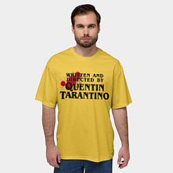 Футболка оверсайз мужская Quentin Tarantino, цвет: 3D-принт — фото 2