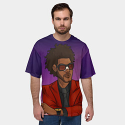 Футболка оверсайз мужская Стильный Уикенд, цвет: 3D-принт — фото 2