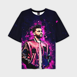 Футболка оверсайз мужская The Weeknd, цвет: 3D-принт
