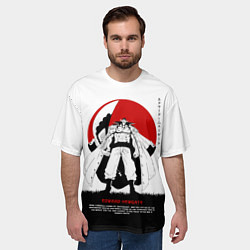 Футболка оверсайз мужская Эдвард Ньюгейт One Piece Большой куш, цвет: 3D-принт — фото 2