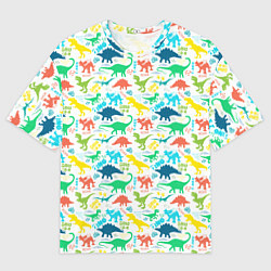 Мужская футболка оверсайз DINOSAUR