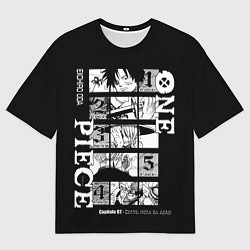 Мужская футболка оверсайз ONE PIECE Главные герои