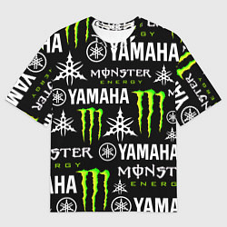Мужская футболка оверсайз YAMAHA X MONSTER SPORT