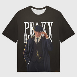 Футболка оверсайз мужская Томас Шелби лидер ОК, цвет: 3D-принт