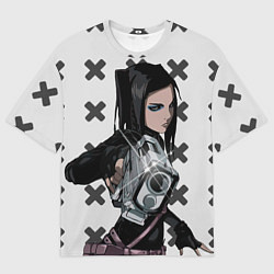 Мужская футболка оверсайз Риэл Мэйер из Эрго Прокси