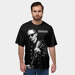 Футболка оверсайз мужская Пикник Эдмунд Шклярский, цвет: 3D-принт — фото 2