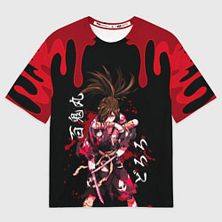Футболка оверсайз мужская Аниме Дороро Dororo, Хяккимару, цвет: 3D-принт
