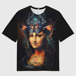 Футболка оверсайз мужская Джоконда, цвет: 3D-принт