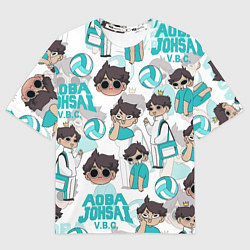 Мужская футболка оверсайз ТООРУ ОЙКАВА OIKAWA TORU