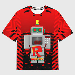 Футболка оверсайз мужская ROBO ROBLOX РОБЛОКС Z, цвет: 3D-принт