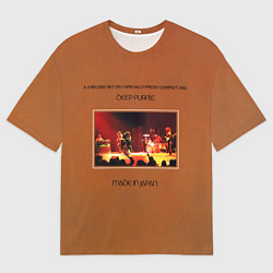 Футболка оверсайз мужская Made in Japan - Deep Purple, цвет: 3D-принт