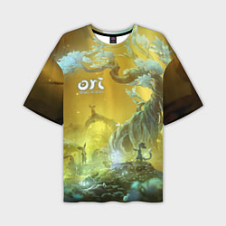 Мужская футболка оверсайз Ori Ori and the Will of the Wisps