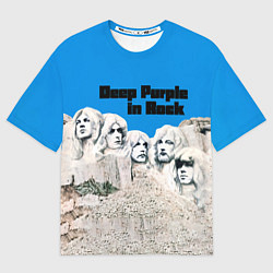 Футболка оверсайз мужская Deep Purple in Rock, цвет: 3D-принт