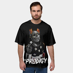 Футболка оверсайз мужская THE PRODIGY FLINT, цвет: 3D-принт — фото 2