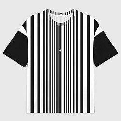 Мужская футболка оверсайз Эффект Доплера