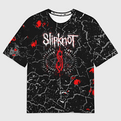 Мужская футболка оверсайз Slipknot Rock Слипкнот Музыка Рок Гранж