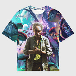 Футболка оверсайз мужская MushroomTrip, цвет: 3D-принт
